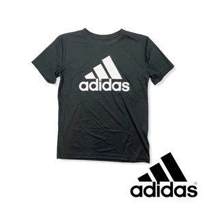 🍁2/$30🍁 adidas Boys' Stay Dry Moisture-Wicking AEROREADY SS T-Shirt, Black